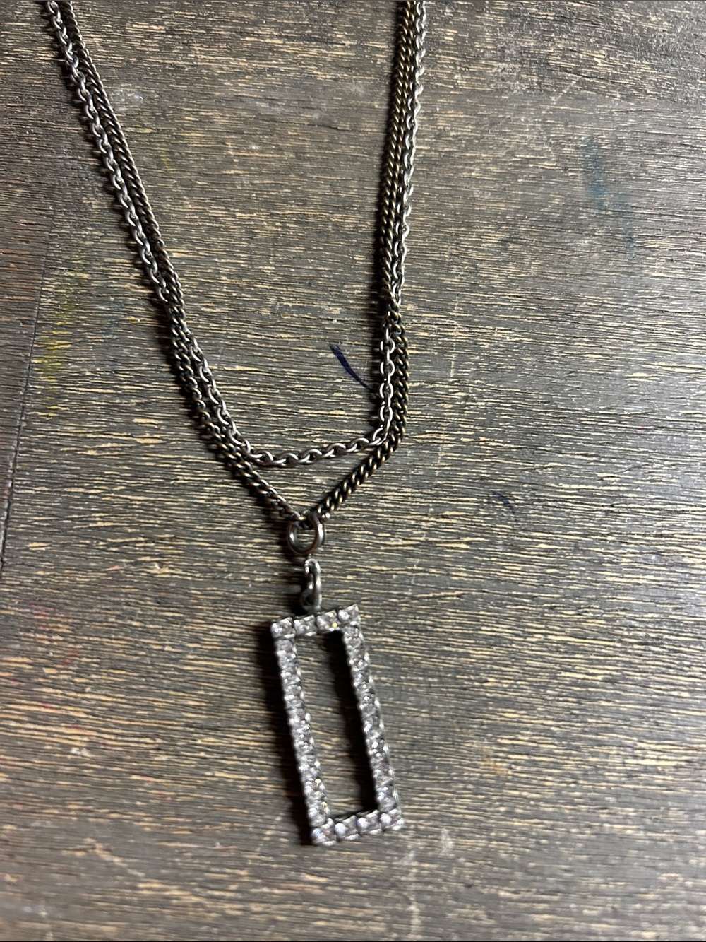Sabika Barely There Rectangular Pendant - RETIRED-Fall/Winter Capsule 2018